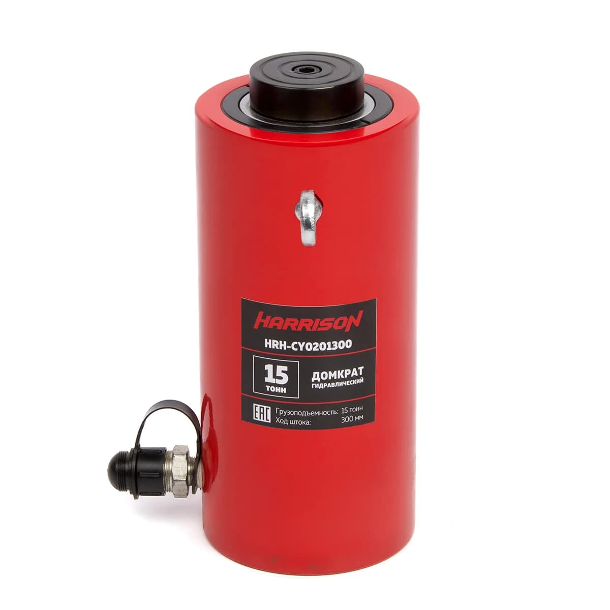 Гидравлический цилиндр однополостной телескопический 15 т, ход 300 мм Harrison HRH-CY0201300
