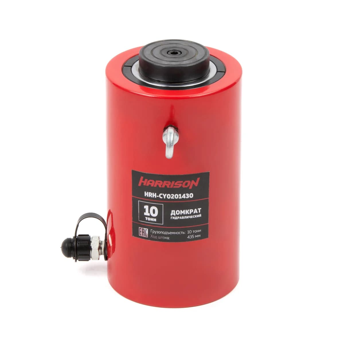 Гидравлический цилиндр однополостной телескопический 10 т, ход 435 мм Harrison HRH-CY0201430