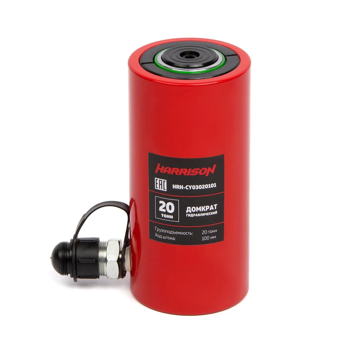 Гидравлический цилиндр однополостной 20 т, ход 100 мм Harrison HRH-CY03020101