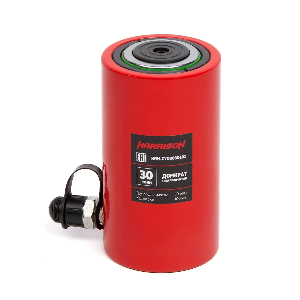 Гидравлический цилиндр однополостной 30 т, ход 100 мм Harrison HRH-CY03030101