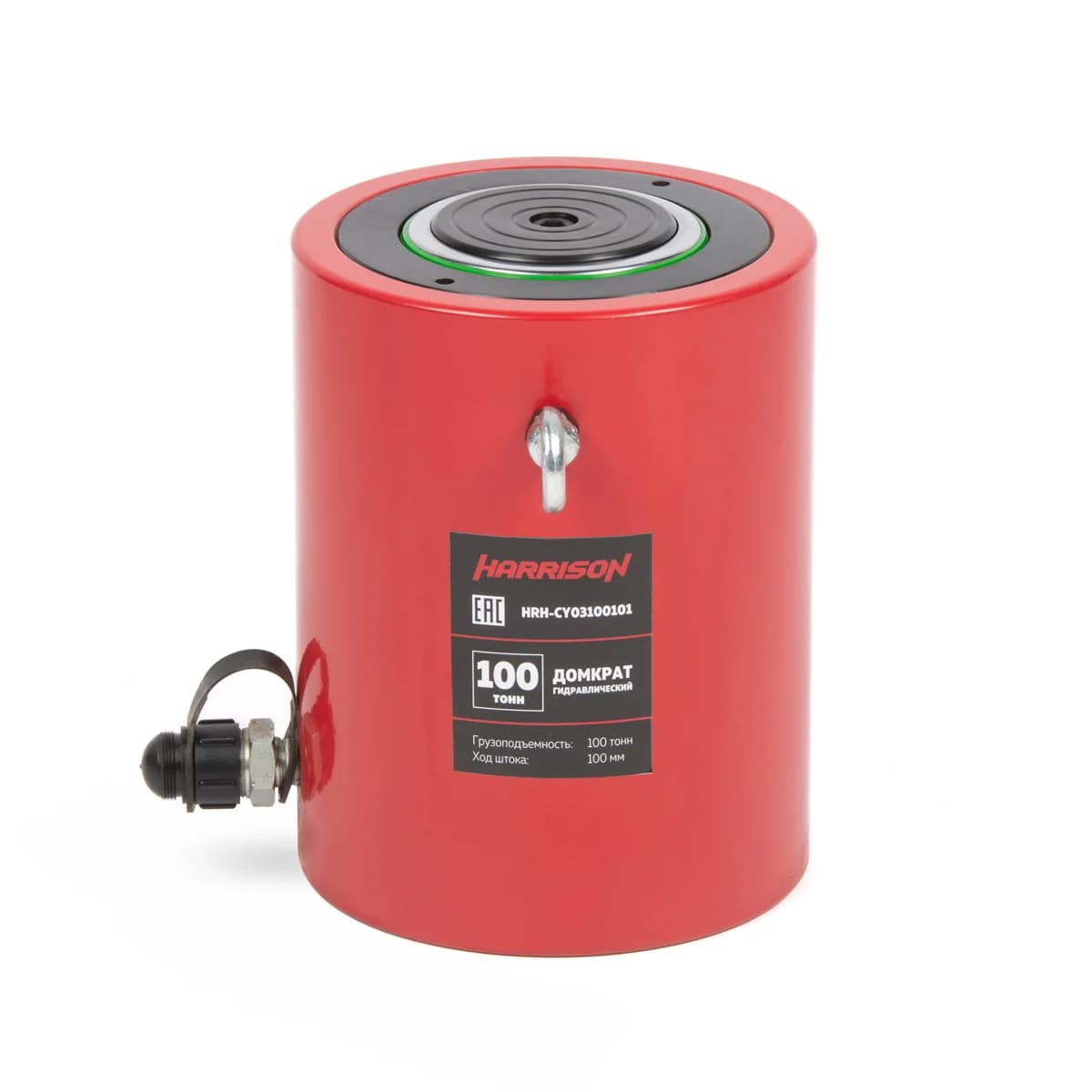 Гидравлический цилиндр однополостной 100 т, ход 100 мм Harrison HRH-CY03100101