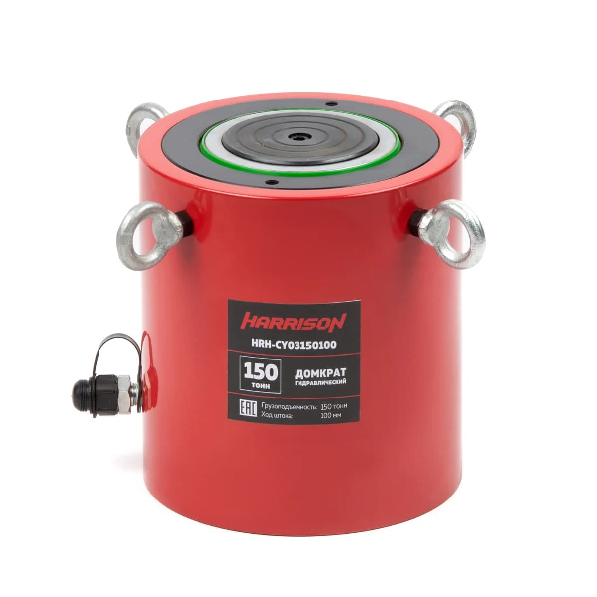 Гидравлический цилиндр однополостной 150 т, ход 100 мм Harrison HRH-CY03150100