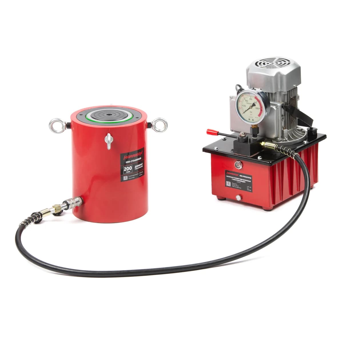 Гидравлический цилиндр однополостной 200 т, ход 150 мм Harrison HRH-CY04200150