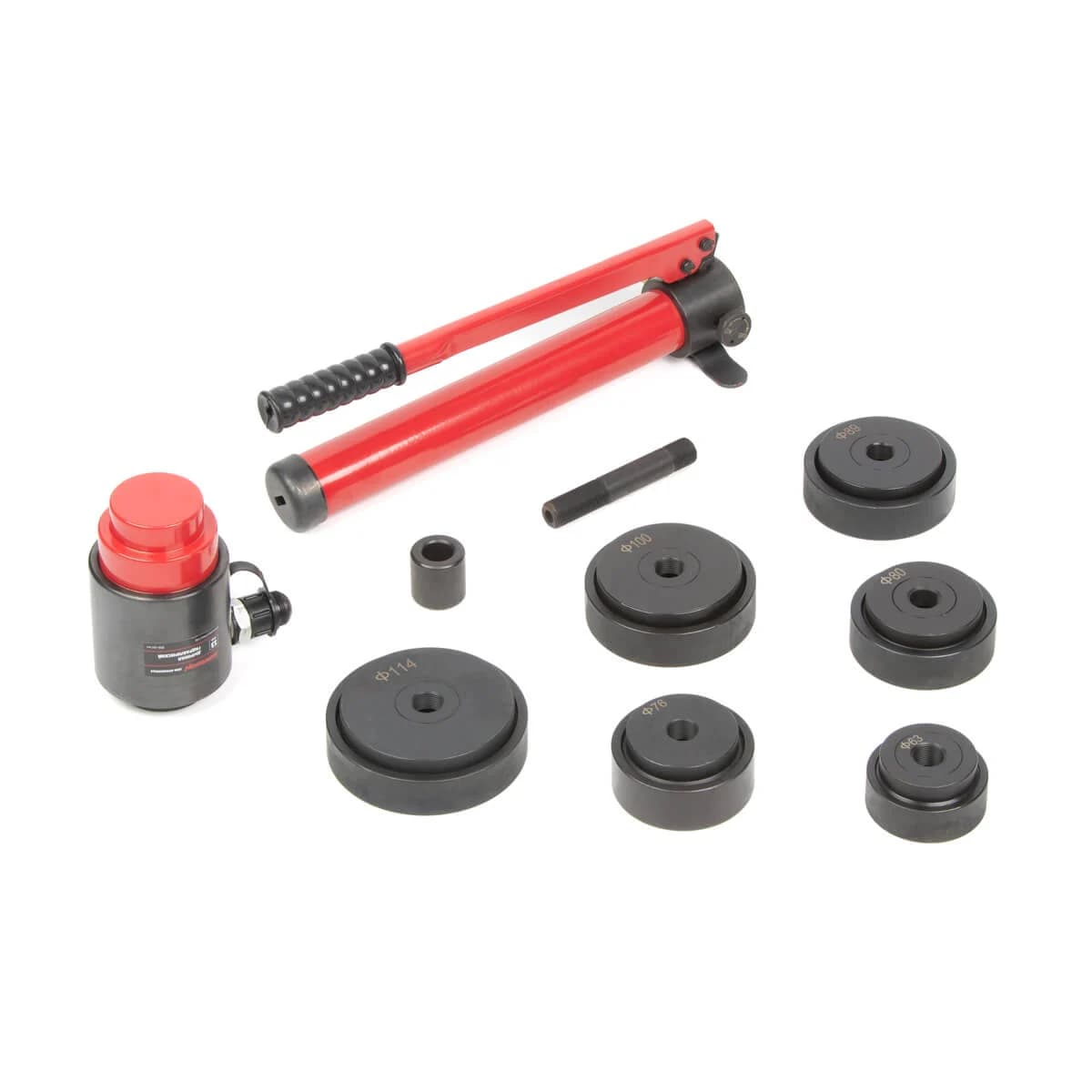 Гидравлический дырокол — 13 тонн, Ø16–114 мм — Harrison HRH-KP020130114