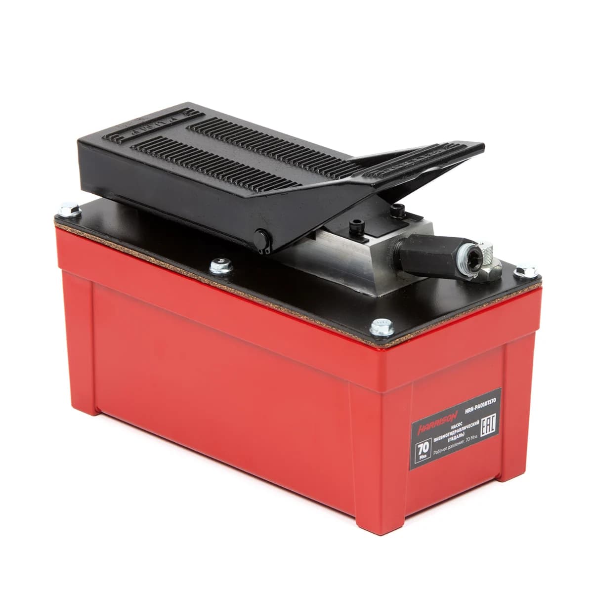 Пневмогидравлический насос с педальным управлением — 700 бар, 1,7 л — Harrison HRH-PA0107170