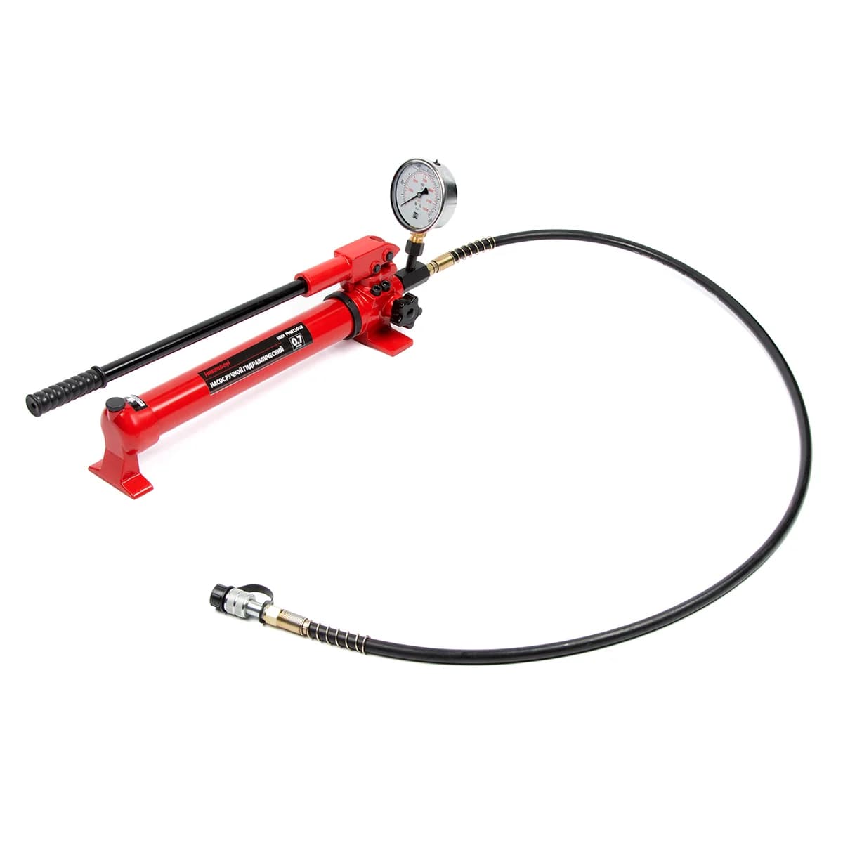 Гидравлический ручной насос с манометром — 700 бар, 0,7 л — Harrison HRH-PM011002