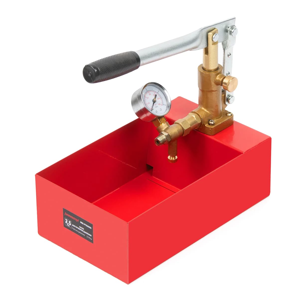 Опрессовочный насос для проверки давления 25 бар, 5 л — Harrison HRH-PT010251