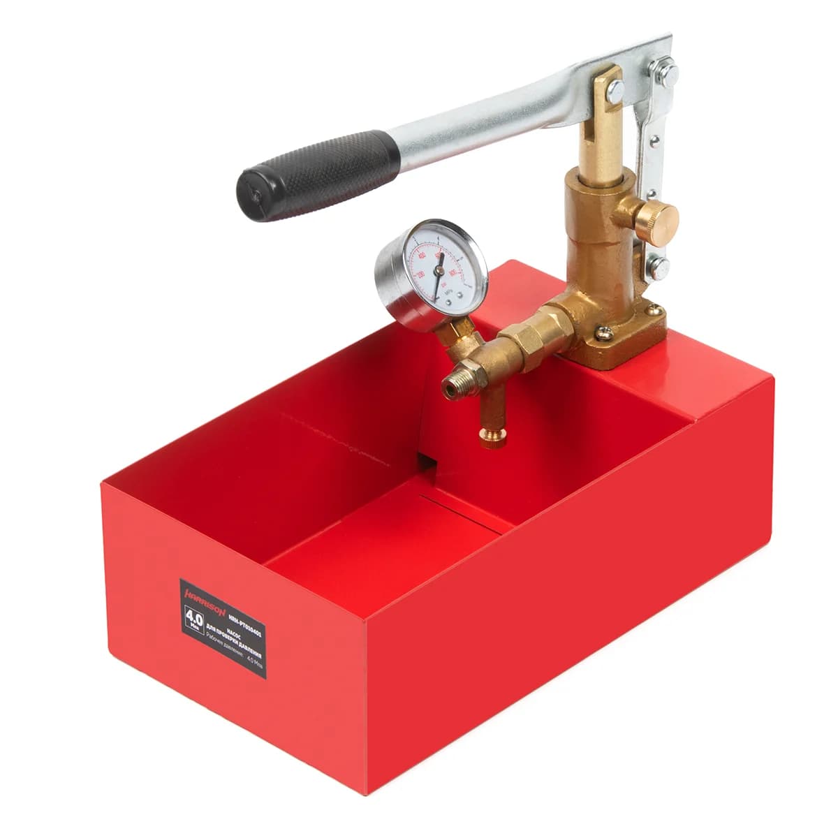 Опрессовочный насос для проверки давления — 40 бар, 5 л — Harrison HRH-PT010401