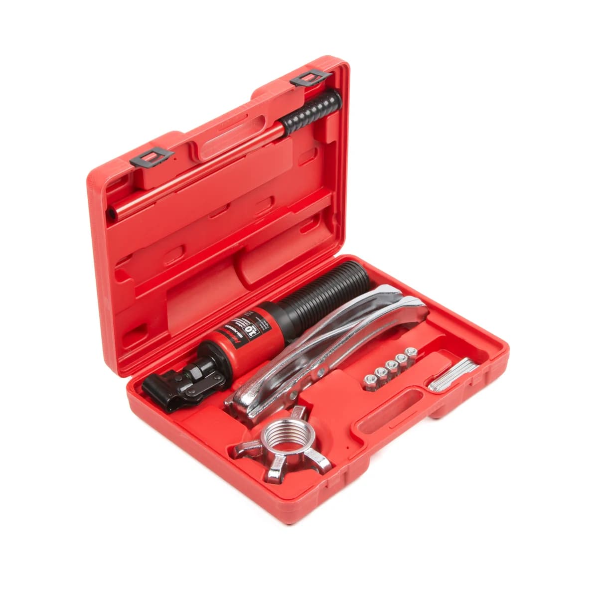 Гидравлический съёмник со встроенным насосом 10 т, 3 захвата, глубина 170 мм Harrison HRH-PU0210250