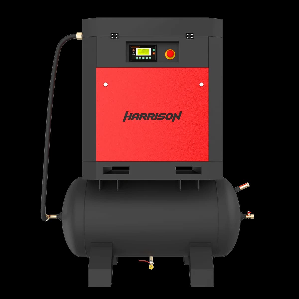 Винтовой компрессор 2 в 1 с ресивером 300 л, 2100 л/мин, 10 бар, 15 кВт Harrison HRS-942100T3