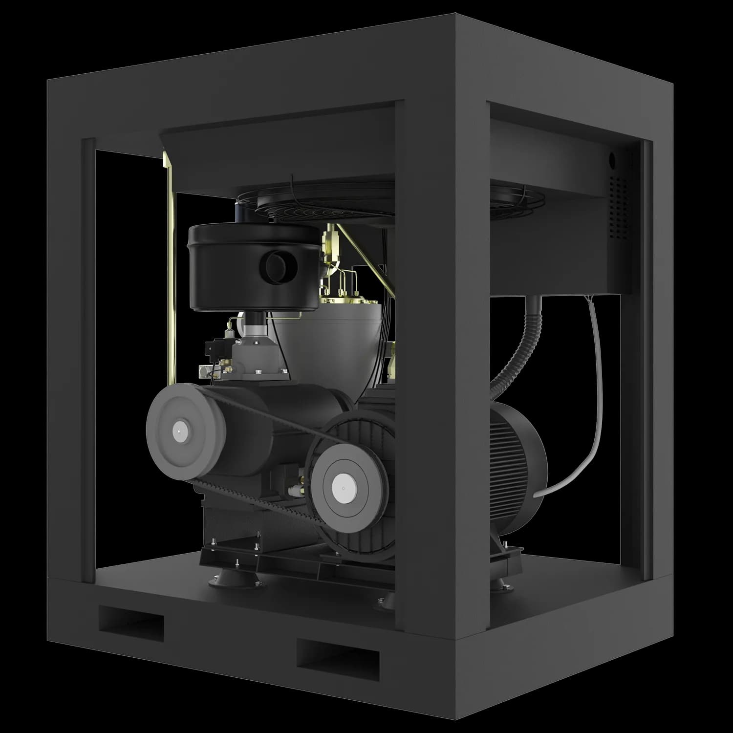 Винтовой компрессор с ременным приводом, 2300 л/мин, 8 бар, 15 кВт Harrison HRS-942300