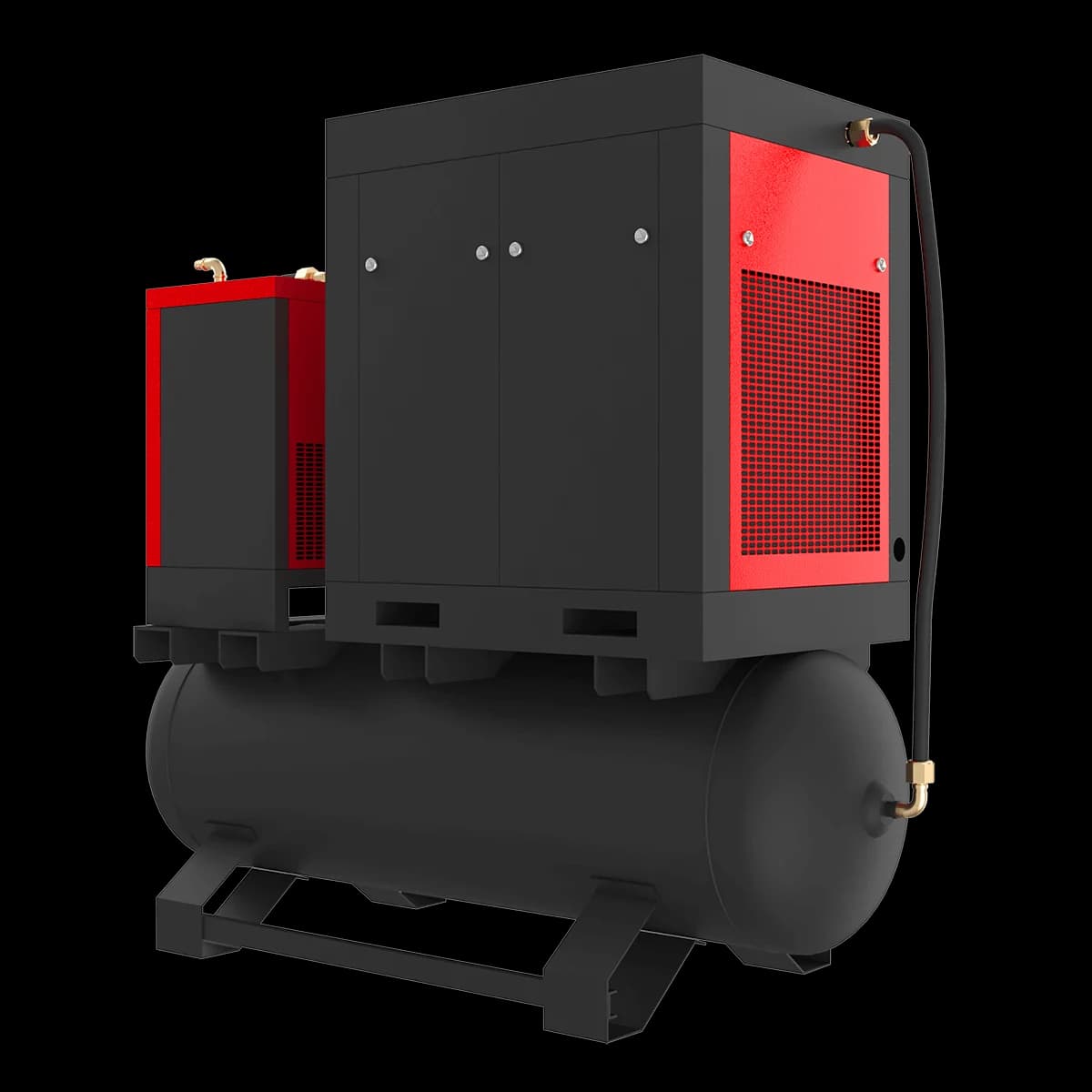 Винтовой компрессор 3 в 1 с ресивером и осушителем, 3600 л/мин, 8 бар, 22 кВт Harrison HRS-943600TD5