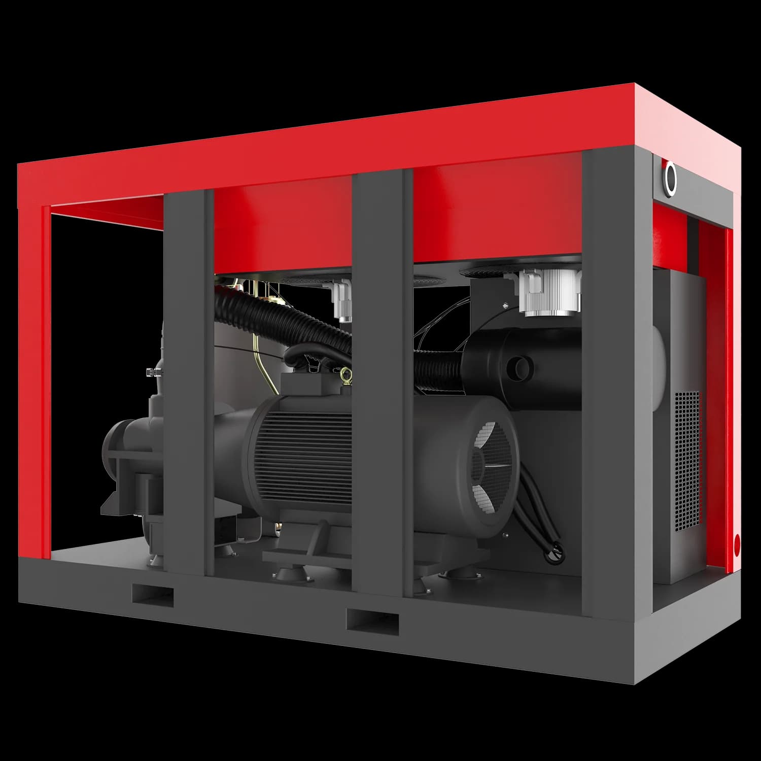 Винтовой компрессор с прямым приводом, 27600 л/мин, 8 бар, 160 кВт Harrison HRS-9527600