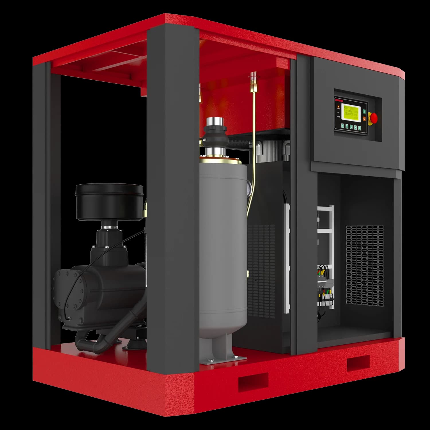 Винтовой компрессор с прямым приводом, 6200 л/мин, 8 бар, 37 кВт Harrison HRS-956200