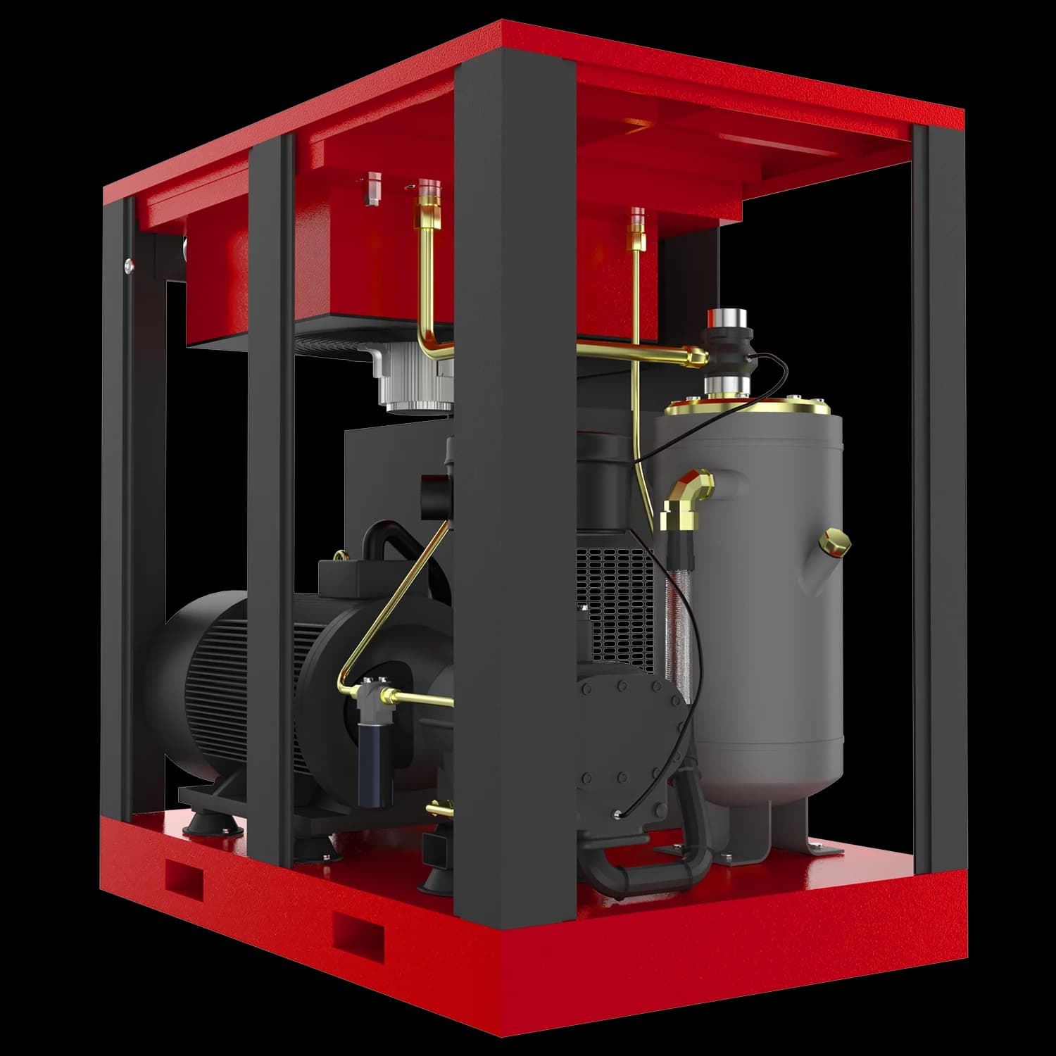 Винтовой компрессор с прямым приводом, 6200 л/мин, 8 бар, 37 кВт Harrison HRS-956200