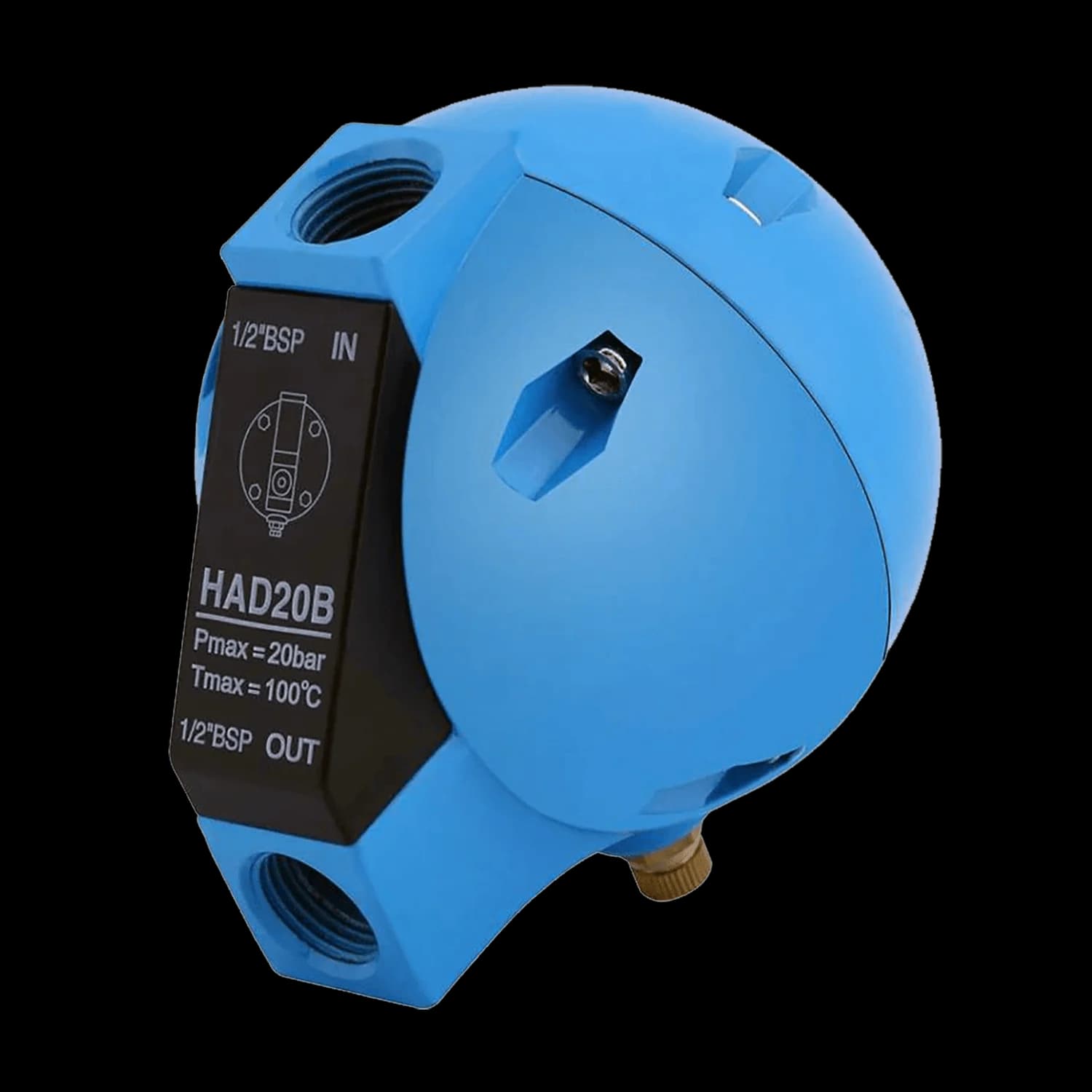 Поплавковый конденсатоотводчик для систем очистки сжатого воздуха Harrison HRS-B-MF001