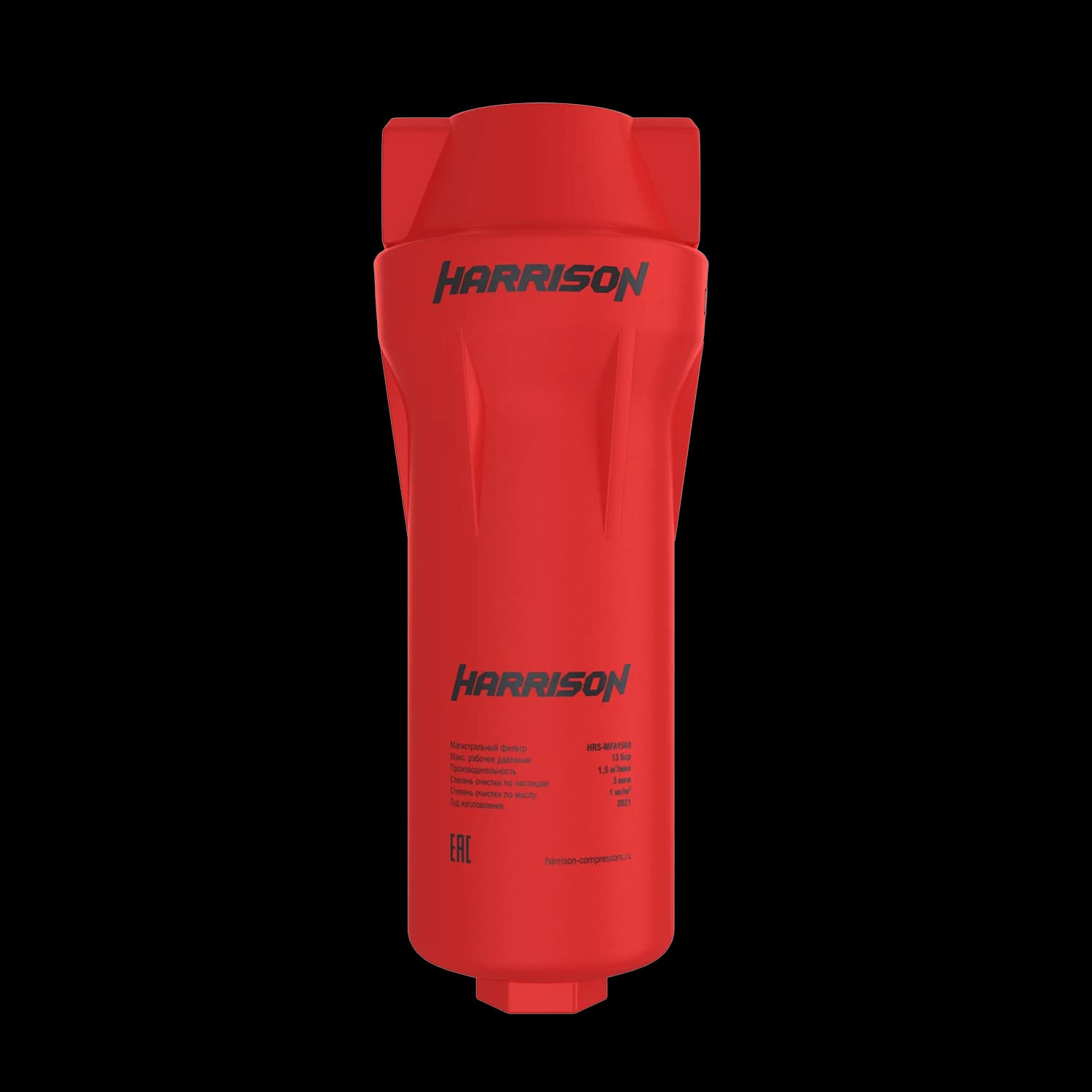 Магистральный фильтр с автосливом и датчиком загрязнённости 3500 л/мин, 16 бар, 1 мкм Harrison HRS-MFB3500PF