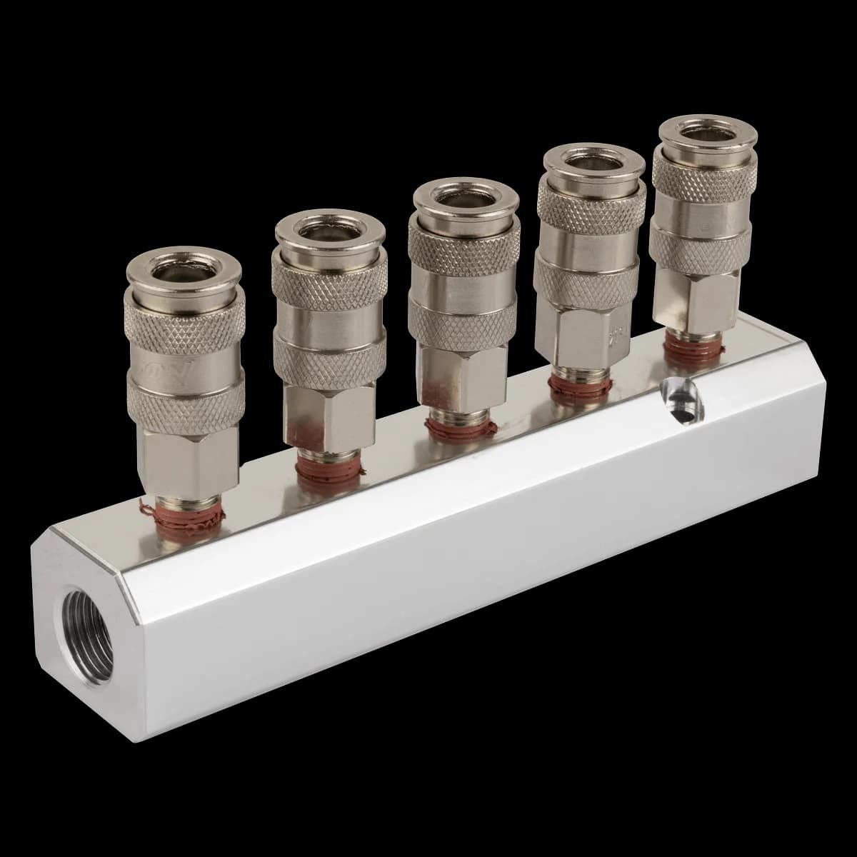 Пневматический разветвитель 6 выходов, 1/4″F, рапид EURO — Harrison HRS-SM5BA