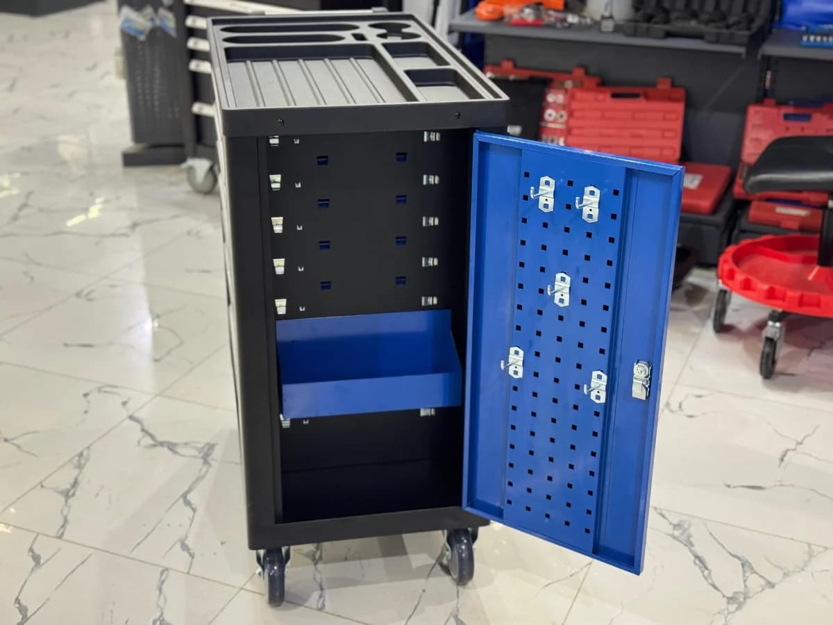 Инструментальная тележка 7 ящиков, 289 предметов Optimus OPT-917P