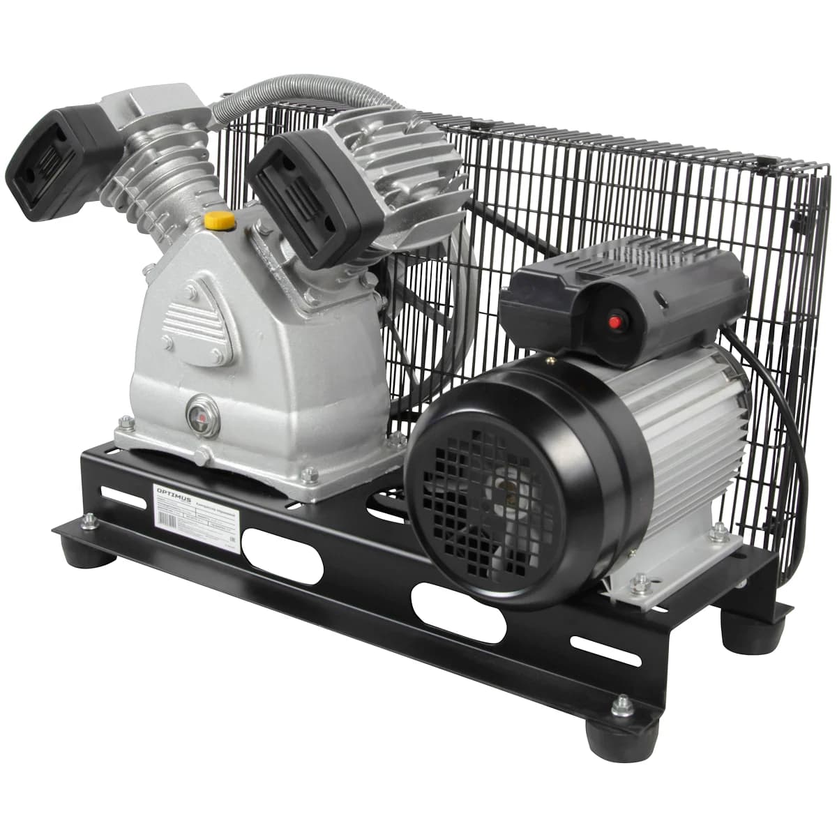 Поршневой компрессорный блок 420 л/мин, 2,2 кВт, 220В OPTIMUS HD OPT-300042