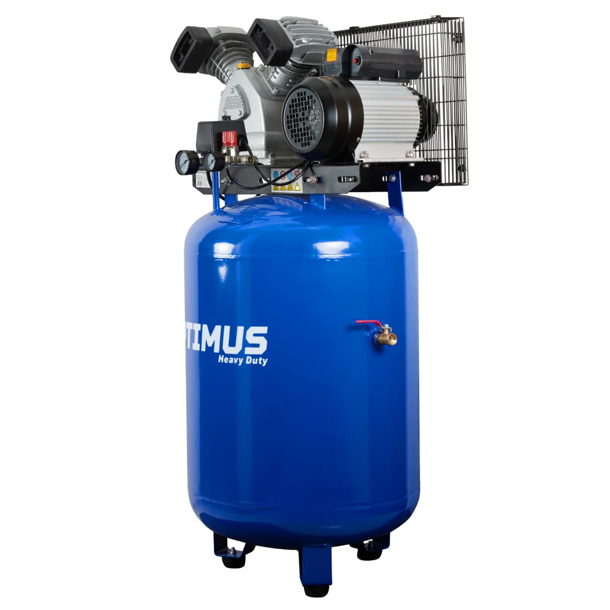Поршневой компрессор вертикальный 420 л/мин, 100 л, 10 бар, 220 В OPTIMUS HD OPT-301042A
