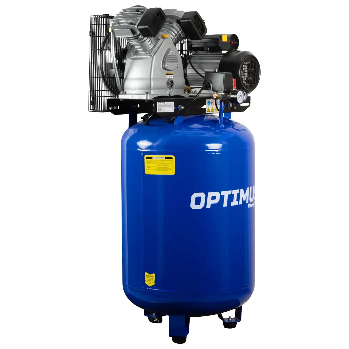 Поршневой компрессор вертикальный 420 л/мин, 100 л, 10 бар, 220 В OPTIMUS HD OPT-301042A