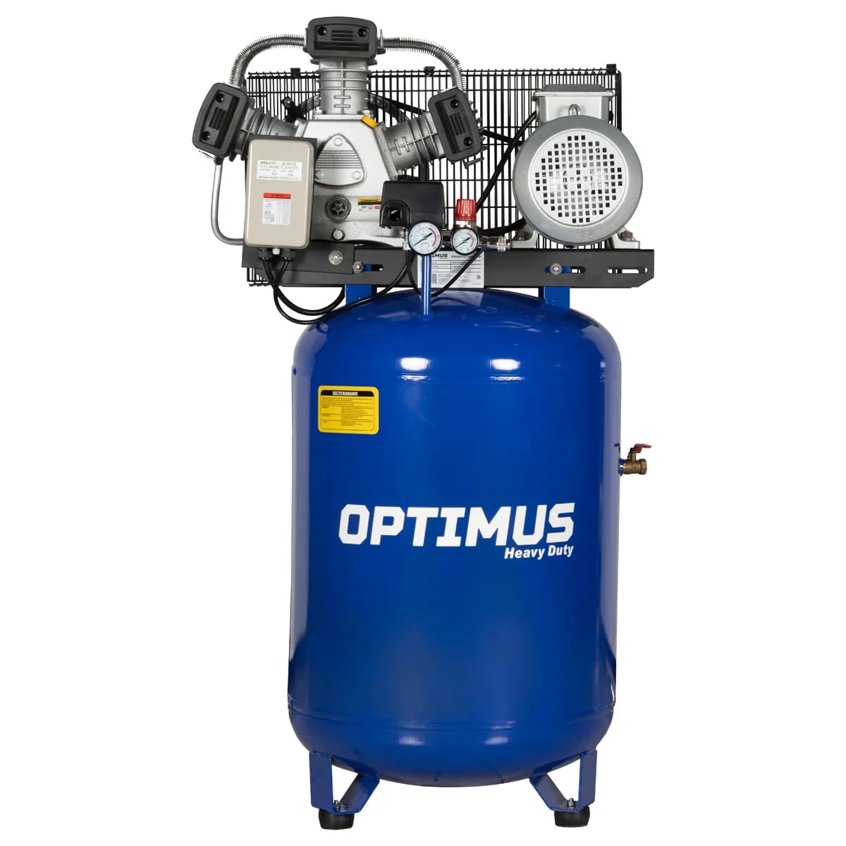 Компрессор поршневой вертикальный 580 л/мин 10 бар 380В Optimus OPT-301558A