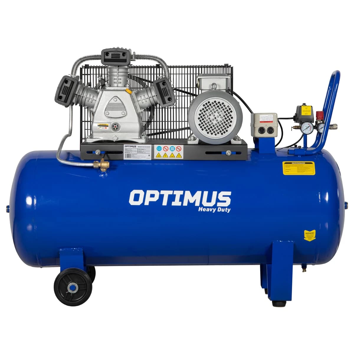 Компрессор поршневой 580 л/мин ресивер 200 л 380В Optimus OPT-302058
