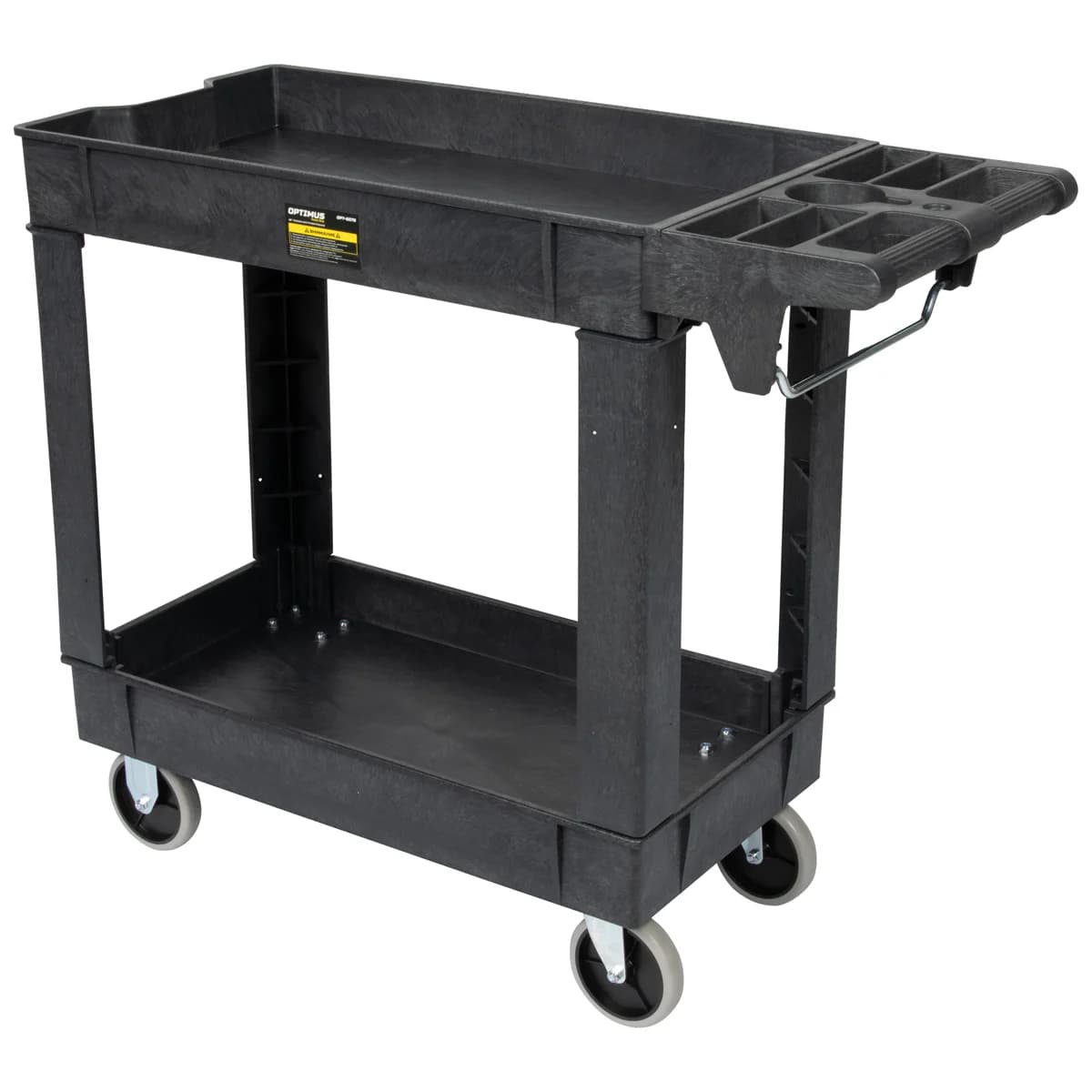 Тележка пластиковая нагрузка до 200 кг 1170×400 мм Optimus OPT-608S