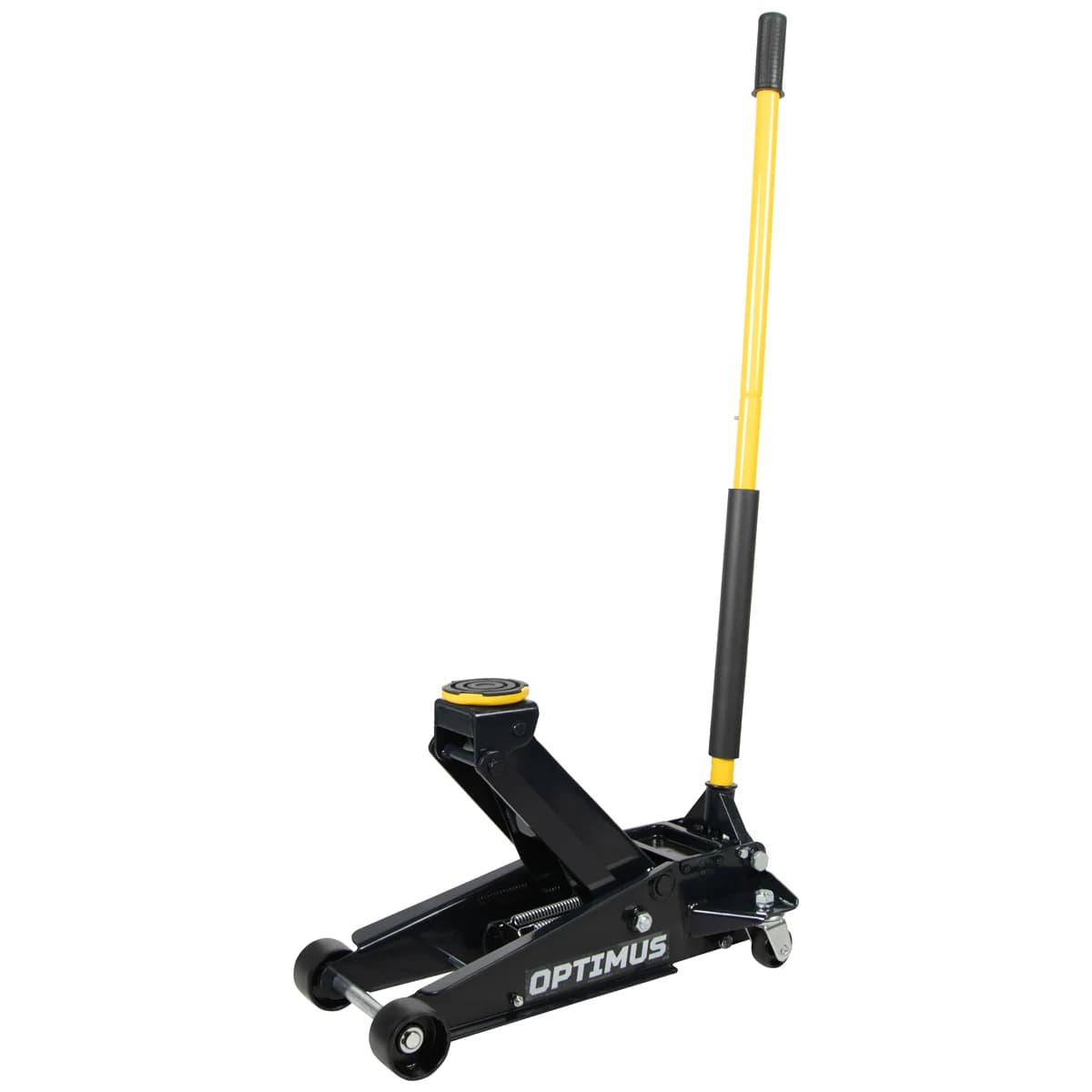 Домкрат подкатной гидравлический 3 т высота подхвата 120 мм подъем 460 мм Optimus OPT-7550