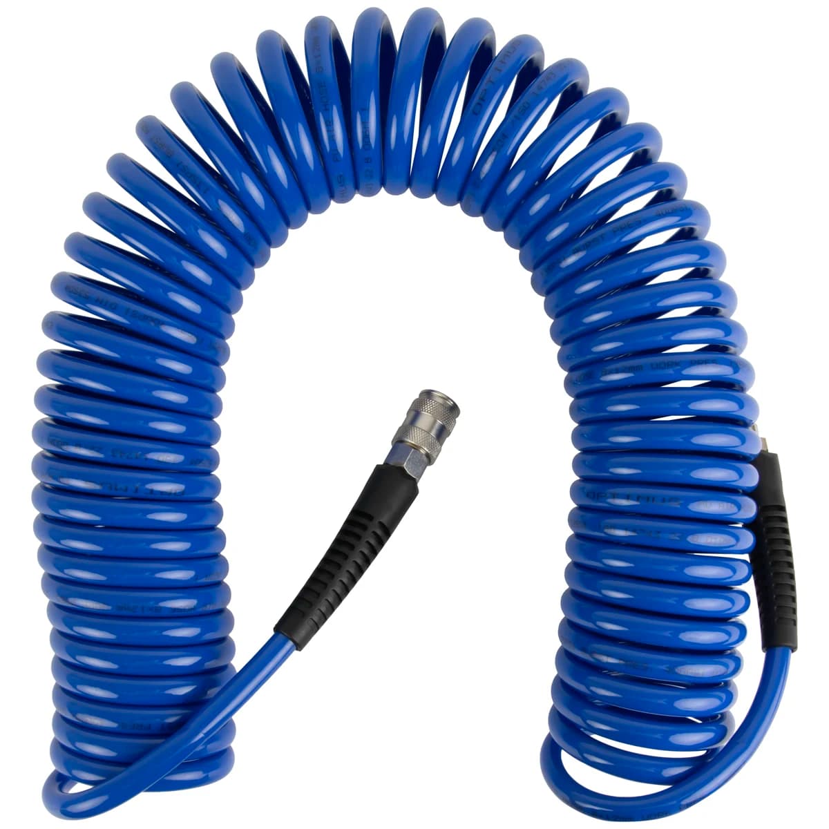 Шланг пневматический спиральный Optimus синий