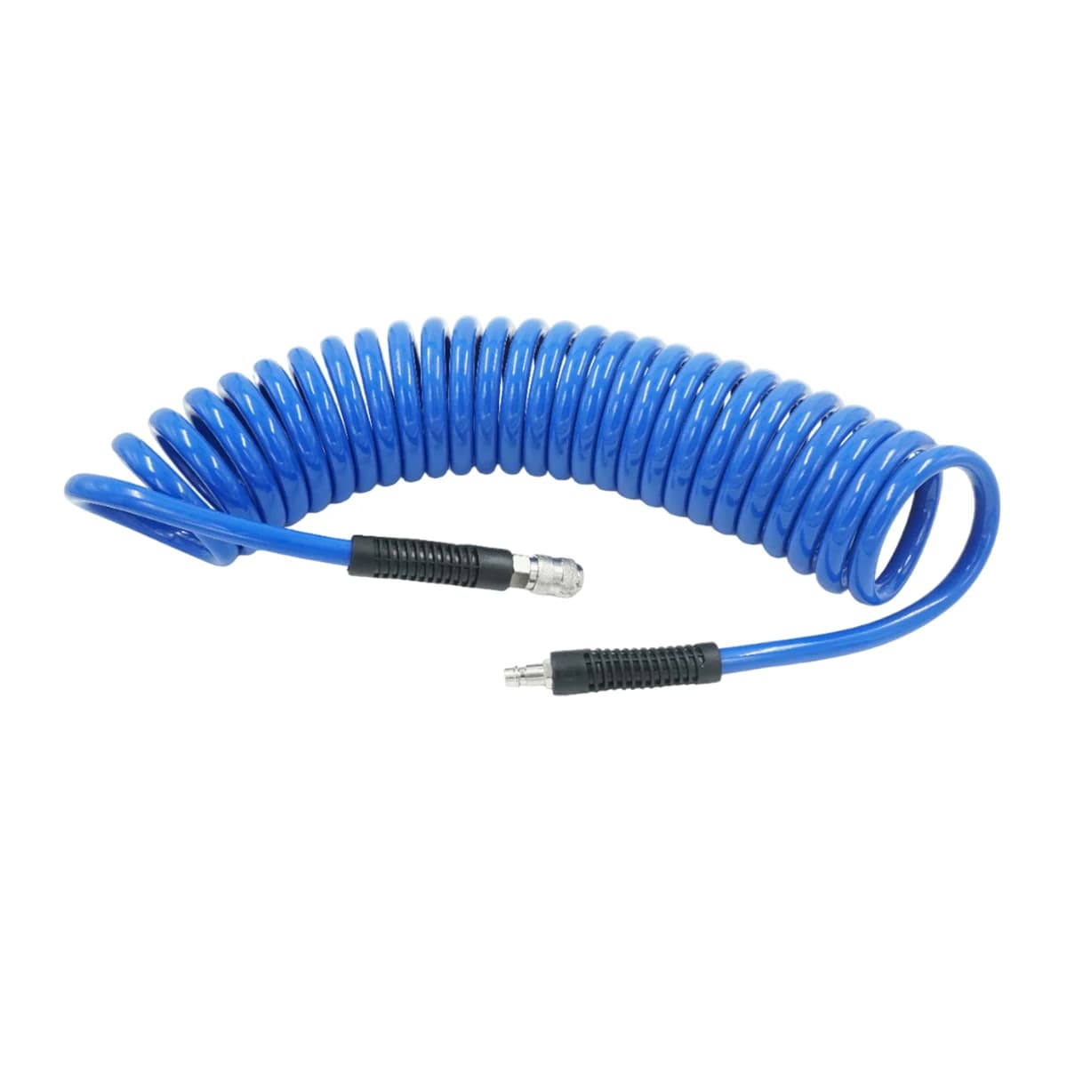 Пневматический спиральный шланг Optimus OPT-7908 синего цвета