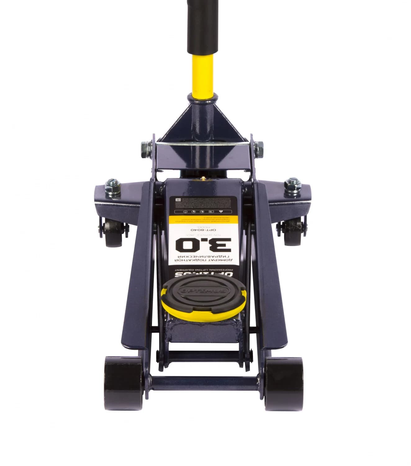 Подкатной гидравлический домкрат 3 т, 130-470 мм Quick Lift OPTIMUS OPT-8040