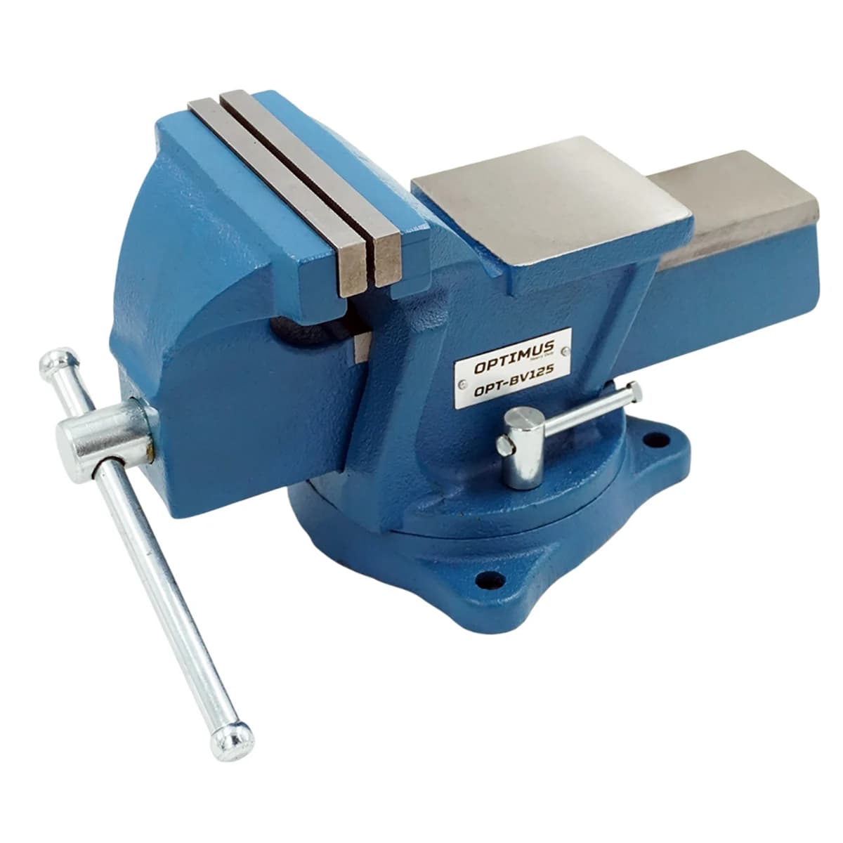 Тиски слесарные поворотные Optimus OPT-BV125