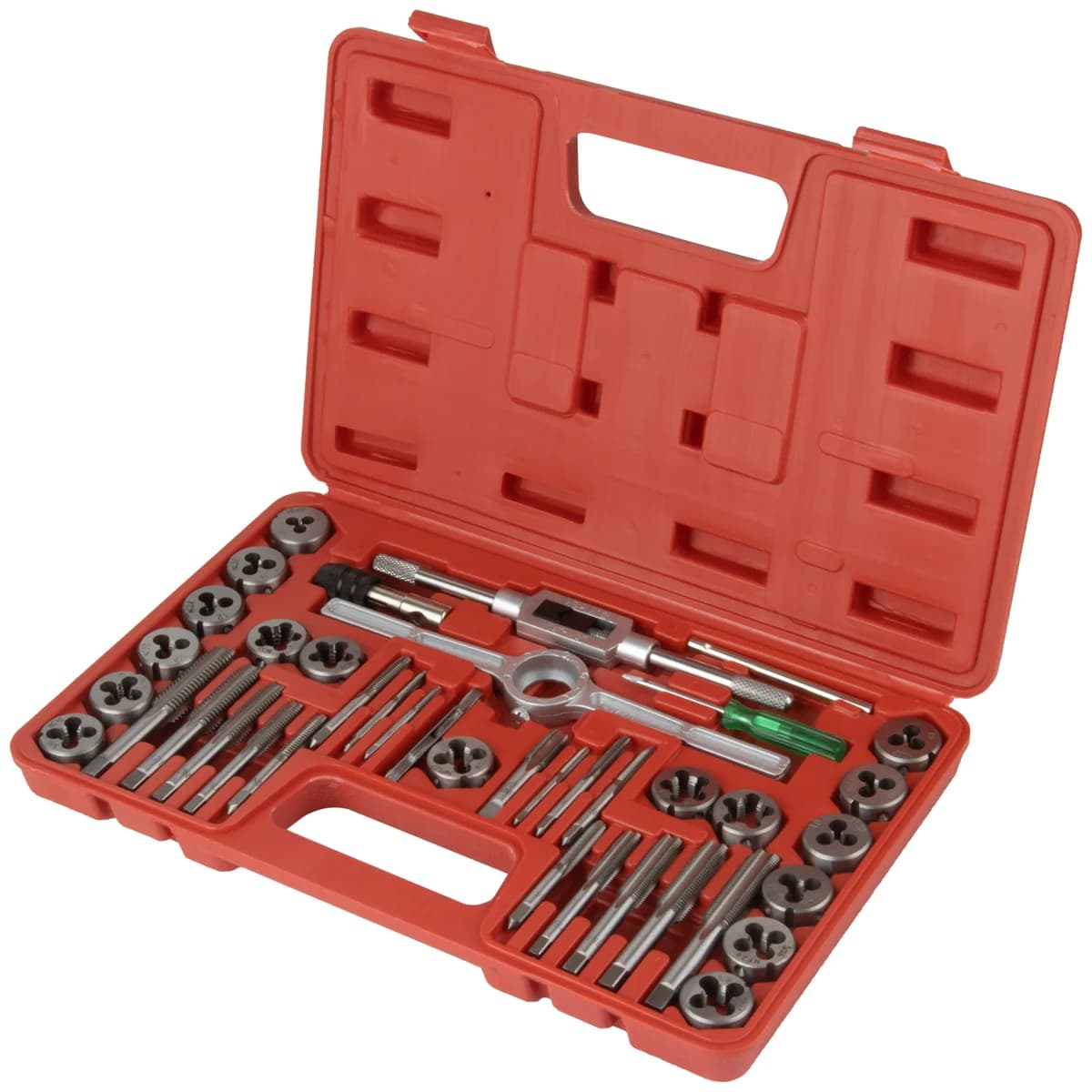 Набор метчиков и плашек Optimus OPT-ITDS40 в кейсе