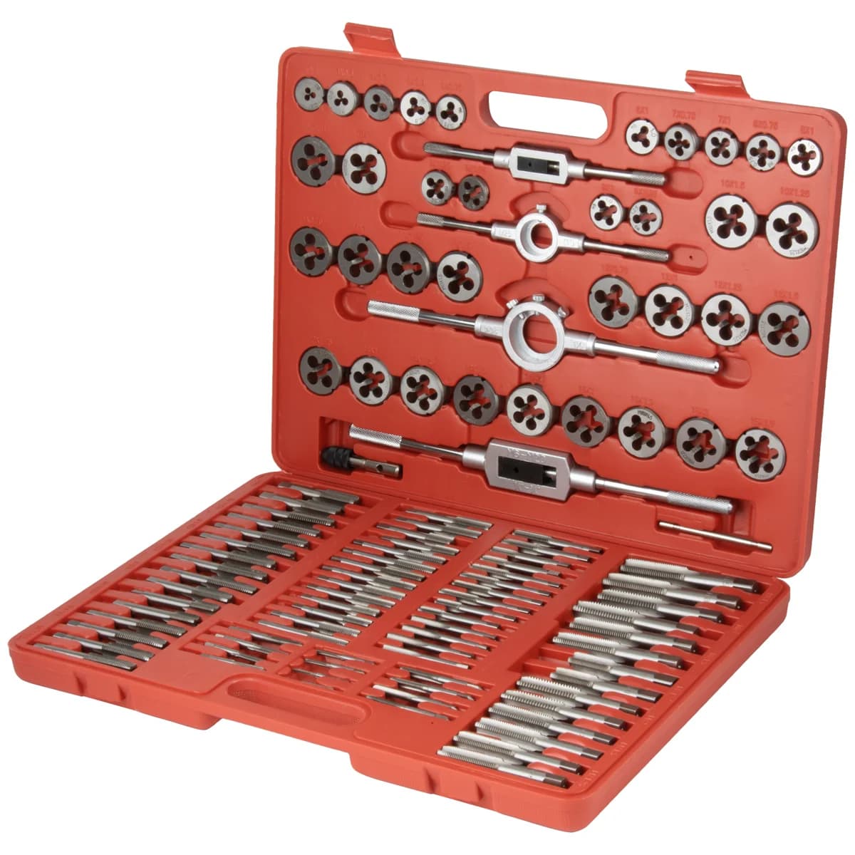 Набор метчиков и плашек Optimus OPT-MTDS110 в кейсе