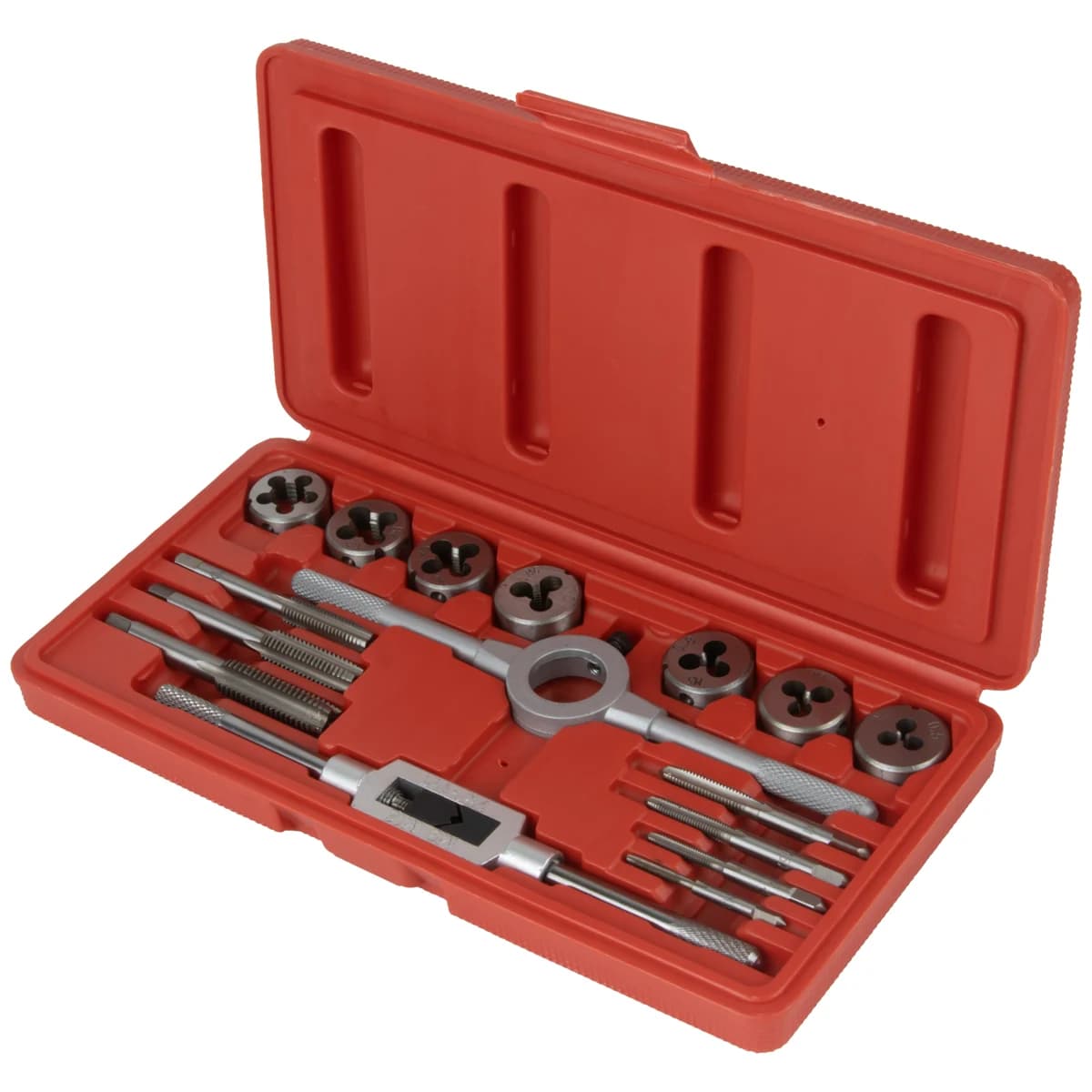 Набор метчиков и плашек Optimus OPT-MTDS16 в кейсе