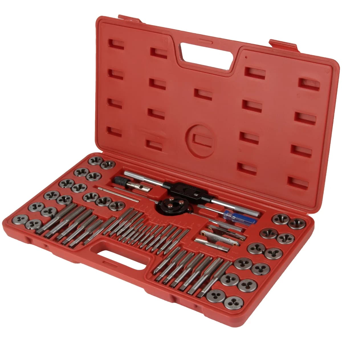 Набор метчиков и плашек Optimus OPT-MTDS60 в кейсе