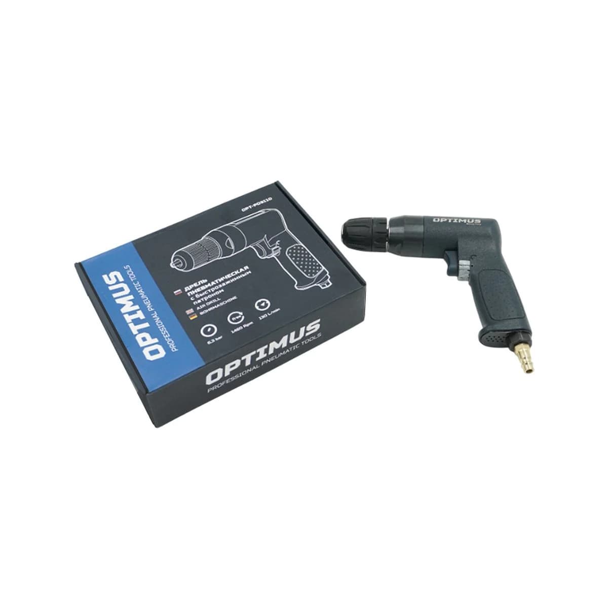 Пневматический ударный гайковёрт 1″ 4000 Н·м Wiederkraft WDK-20830S