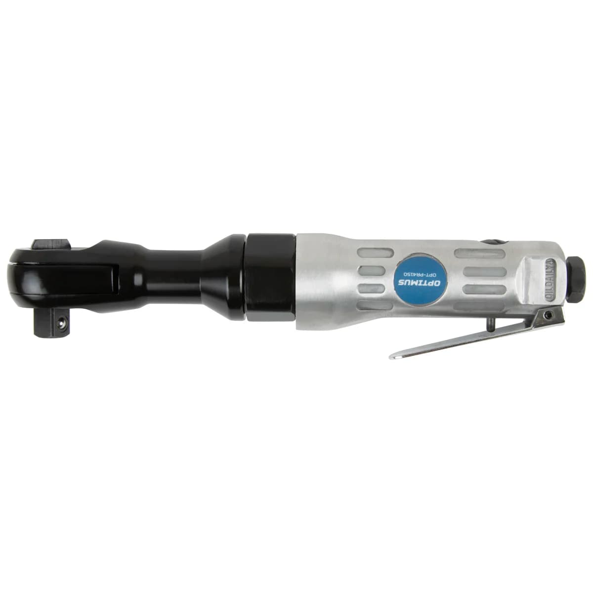 Пневматическая трещотка 1/2″, 95 Нм, 240 об/мин, алюминиевый корпус OPTIMUS OPT-PR4150