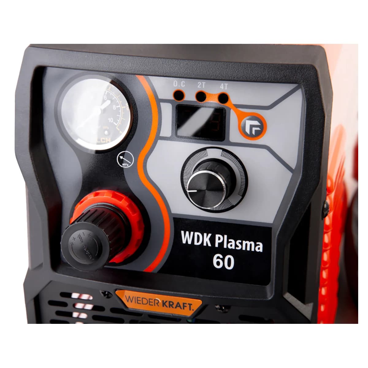 Инверторный плазменный резак 60 А, рез до 23 мм, HF-поджиг WIEDERKRAFT WDK Plasma 60