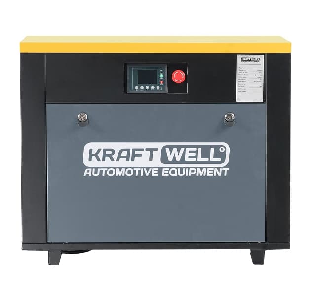 Компрессор винтовой KraftWell VENTOS 5.5 — 550 л/мин, 10 бар, 5,5 кВт
