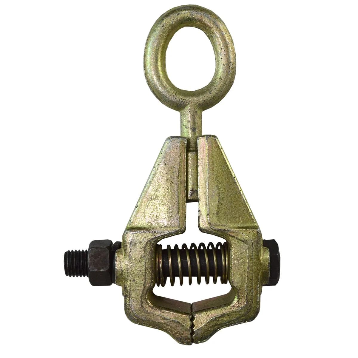 Самозатягивающийся кузовной захват 5 т, ширина губок 45 мм, с рым-болтом WIEDERKRAFT WDK-0205