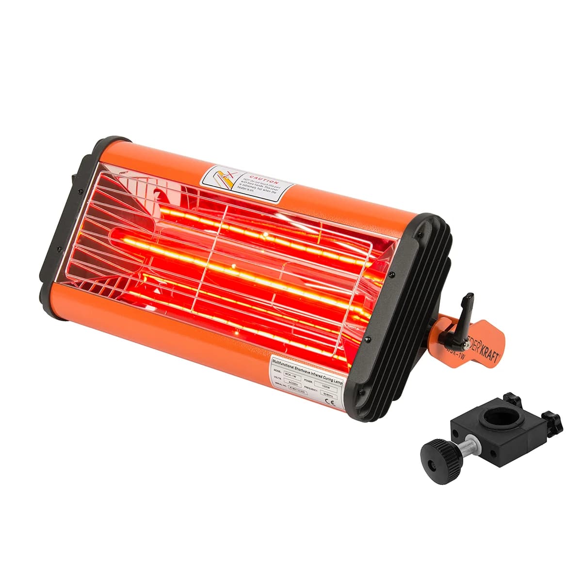 Однокассетная ИК-сушка 1000 Вт с таймером WIEDERKRAFT WDK-1W