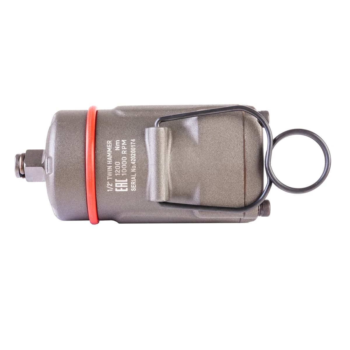 Пневматический ударный гайковёрт короткий 1/2″, 1200 Нм WIEDERKRAFT WDK-20420S