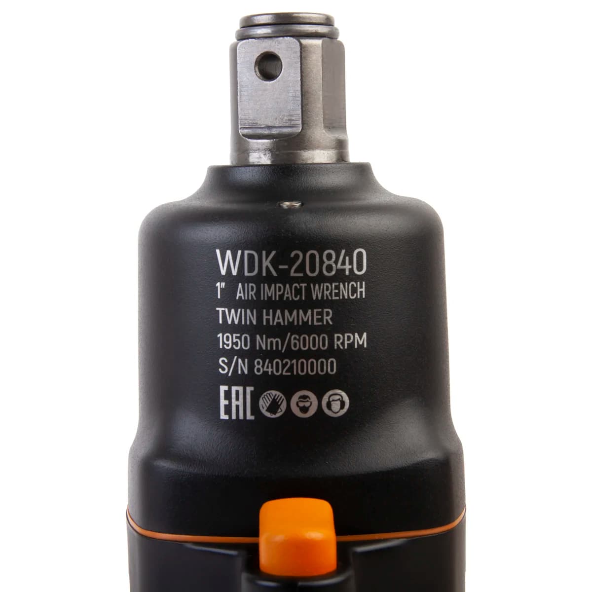 Пневматический ударный гайковёрт 1″, 1950 Нм WIEDERKRAFT WDK-20840