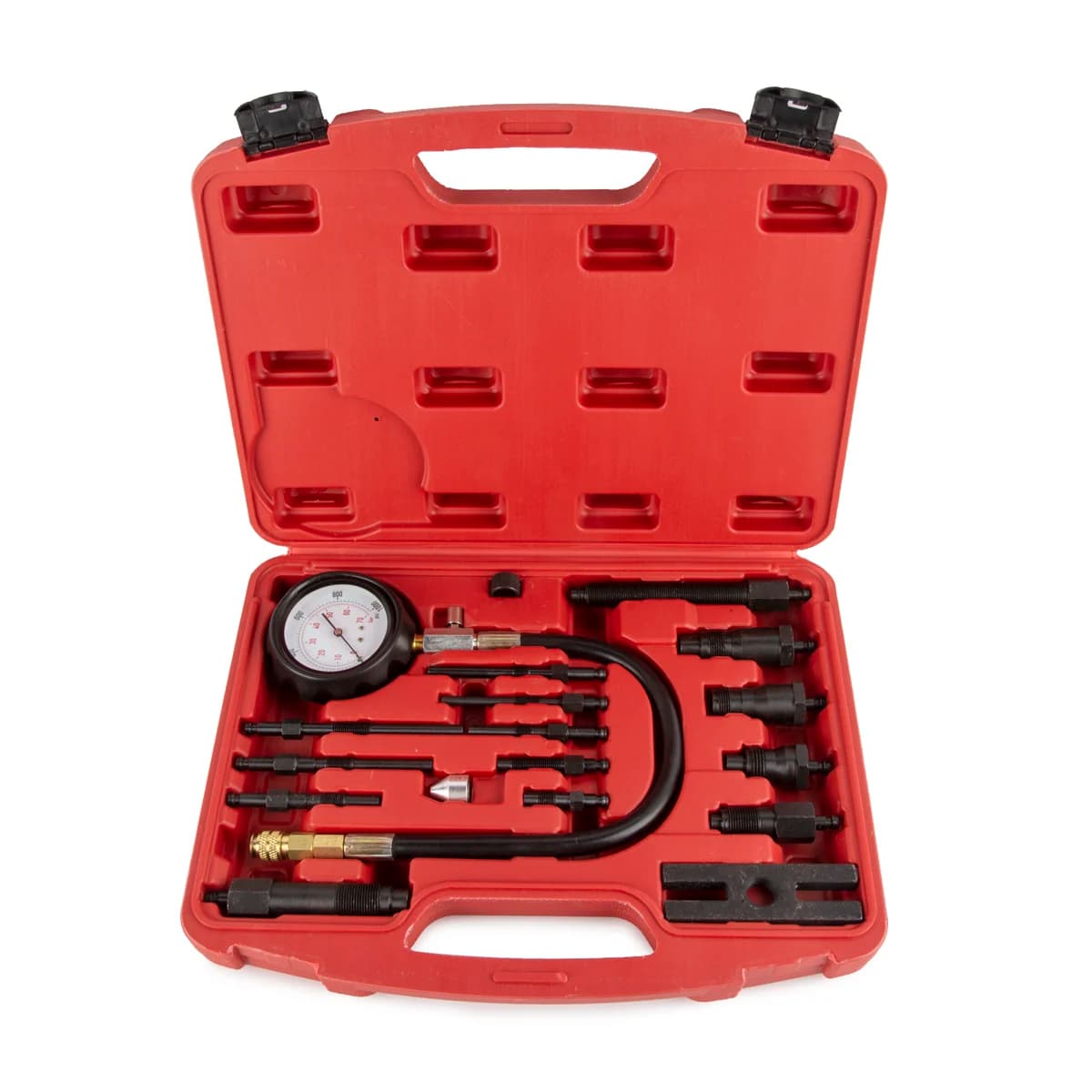 Манометр компрессометра WIEDERKRAFT с шкалой 0-70 бар