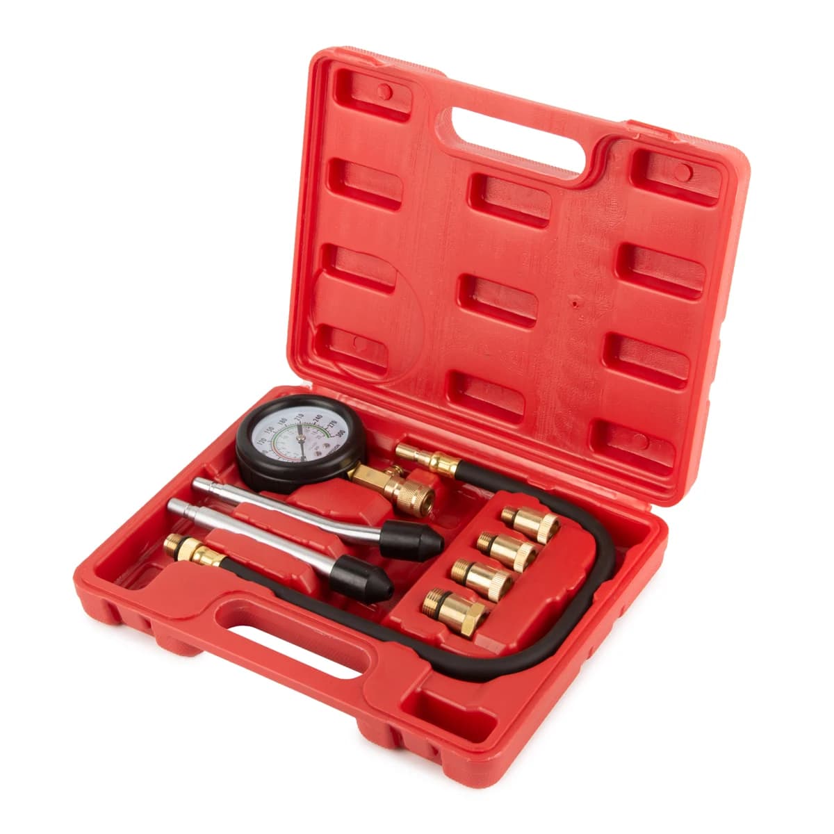 Компрессометр Wiederkraft WDK-214307 в кейсе