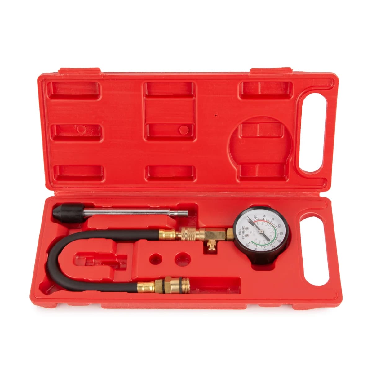 Компрессометр WiederKraft WDK-214308 в кейсе