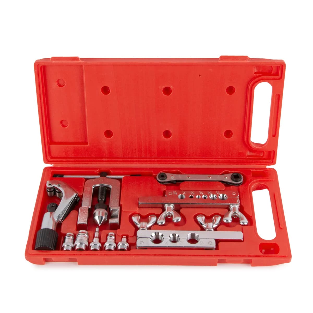 Набор для развальцовки трубок WiederKraft WDK-214320 в кейсе